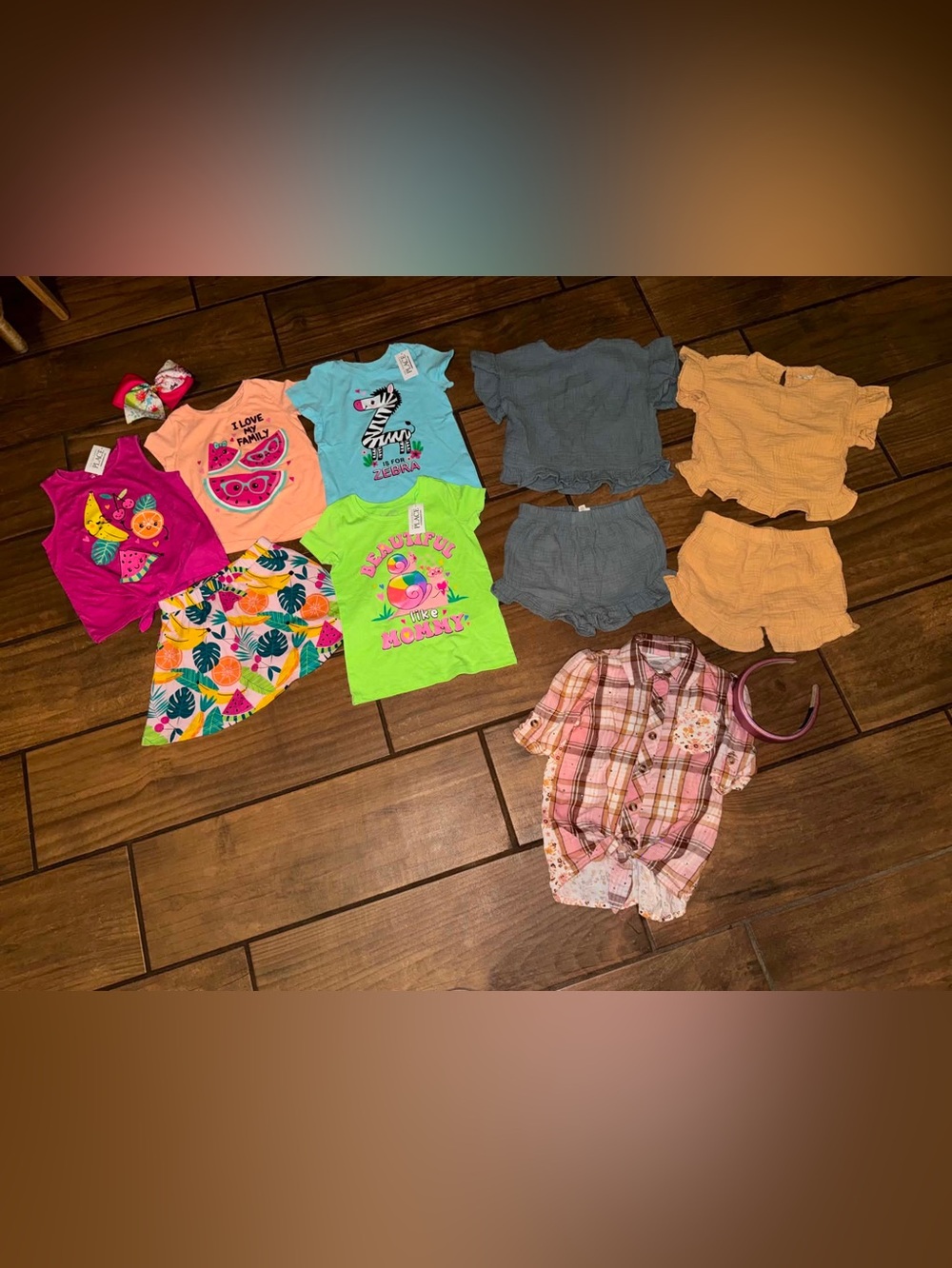 Cute Toddler girls summer clothing bundle 4T